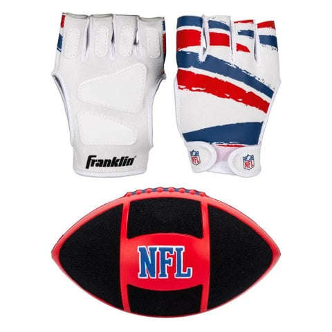 NFL Sticky Fingers Football &  Receiver Gloves Set 68146