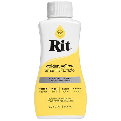 Golden Yellow All Purpose Rit Dye