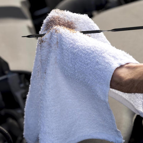 Using a Viking cotton terry towel