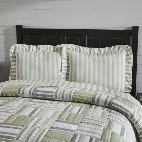 Finders Keepers Ruffled Pillow Sham 844