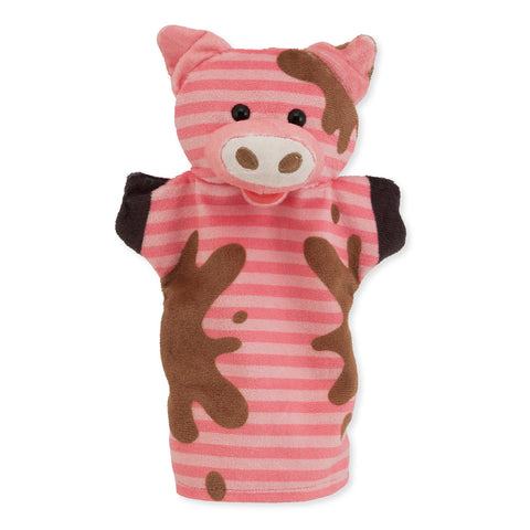 pig farm friends hand  puppet