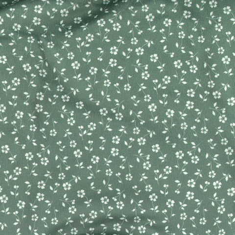 close up, Girls' Long-Sleeve Tiny Floral Dress with Headband A3011