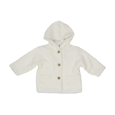 Infant's Knit Fleece Lined Hooded Jacket A6032