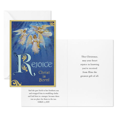 Rejoice Boxed Christmas Cards 1DSH1203