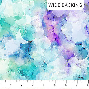Infatuation Iris Collection Wide Back Cotton Fabric B28616-10