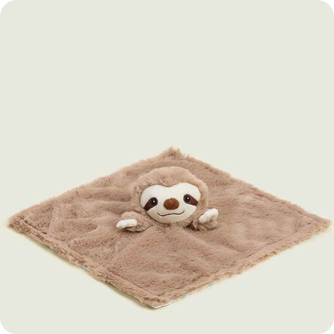 Warmies Sloth Lovey Blanket spread out