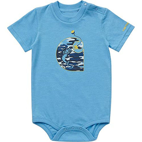 Baby Fishing Short Sleeve Onesie CA6394