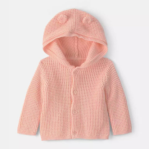 Baby Girl's Bear Ears Hooded Sweater 1V452410