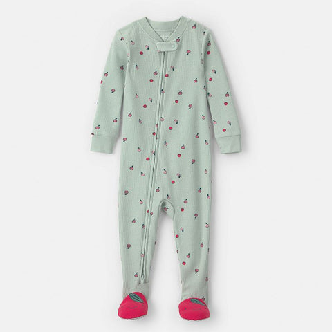 Baby & Toddler Girl's Thermal Snug Fit Footed Pajama 1W136510