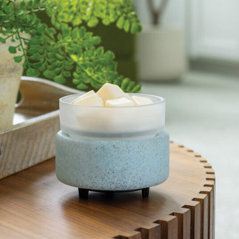 wax melt, Beach Glass 2-in-1 Classic Warmer CW2BG