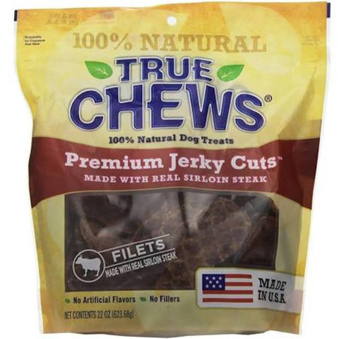 Beef Premium Jerky Cuts Dog Treats, 20 oz