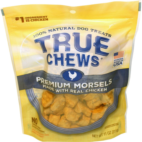 True Chews Natural Premium Morsels Chicken Dog Treats, 11 oz