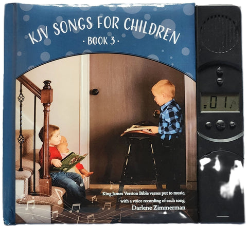 Front cover of KJV Songs for Children, Book 3