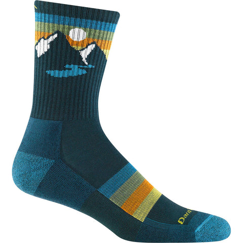 Men's Sunset Ridge Micro Crew Lightweight Hiking Socks 1997