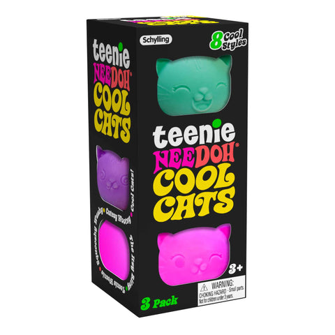 Teenie NeeDoh Cool Cats in package