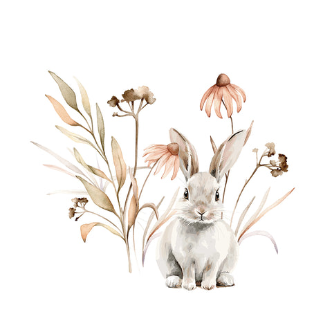 Printed Bunny Handkerchiefs Set of 3 CH1515