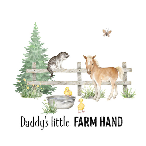 Printed Farm Friends Handkerchiefs Set of 3 CH1518