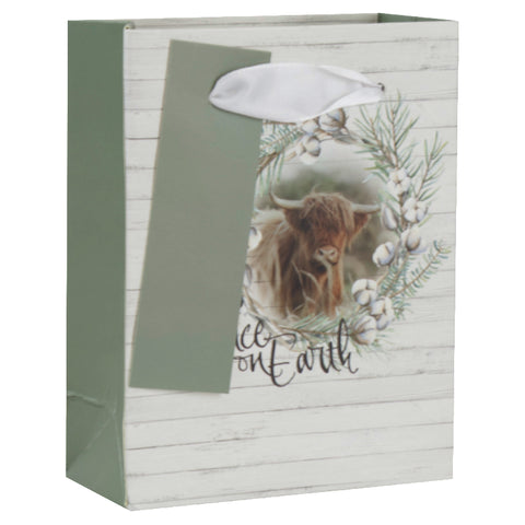 small, Highland Cow Gift Bag CH