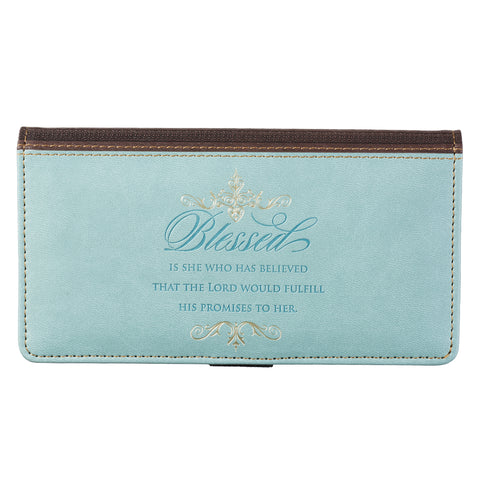  Blessed is She Checkbook Cover CHB040