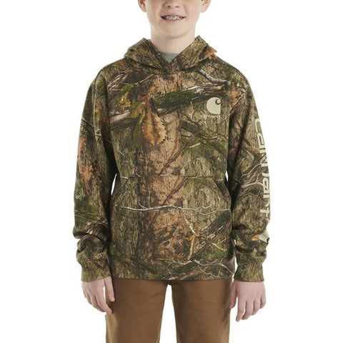 Boy's Long Sleeve Camo Graphic Sweatshirt CA6470