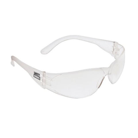 Checklite Safety Glasses Clear Lens Clear Frame 1 Pc