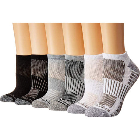 Women's No-Show W/Pique Footbed Sock RCS626W