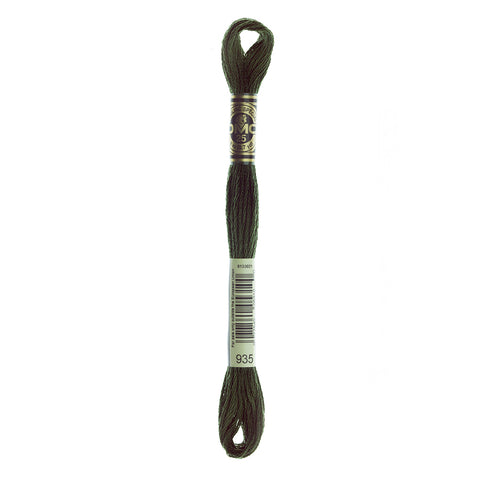 Dark Avocado Green Embroidery Floss