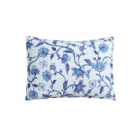 Pillow sham from Virah Bella Jacobean Floral Quilt Set