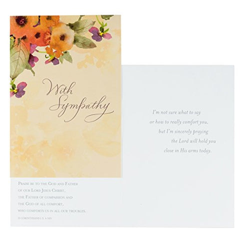 Dayspring Watercolors sympathy card design 1