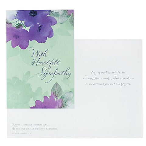 Dayspring Watercolors sympathy card design 3