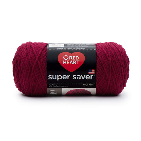 Burgundy Super Saver Yarn E300B-0376