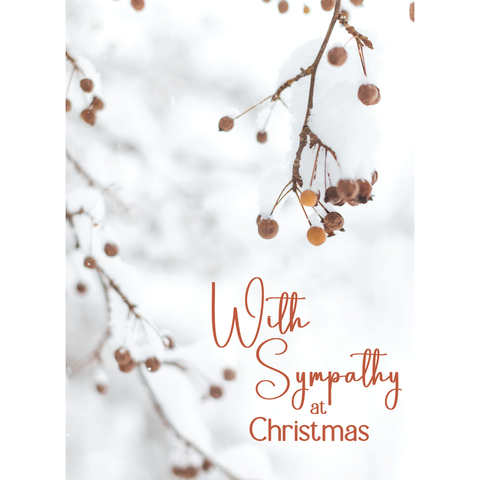 With Sympathy Christmas Boxed Cards FT22717