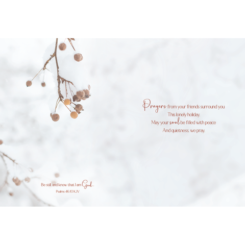 With Sympathy Christmas Boxed Cards FT22717