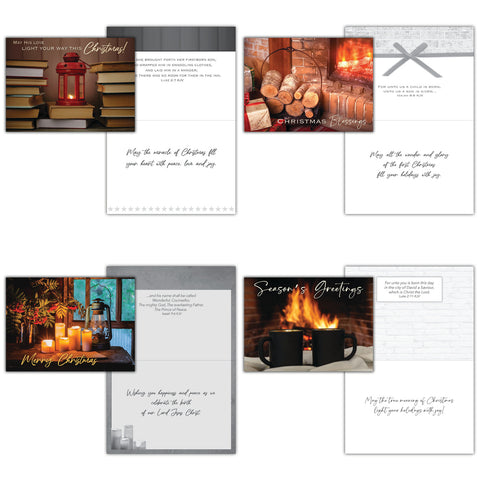 Cozy Evening Christmas Boxed Cards FT22831