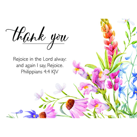 Thank You - Words Of Appreciation Boxed Cards FT22850