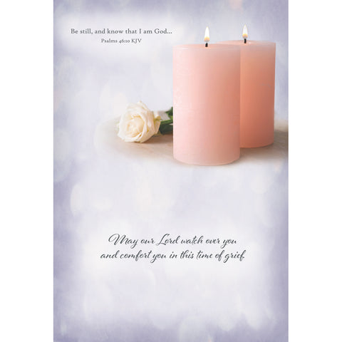 Sympathy Candles Boxed Cards FT22760