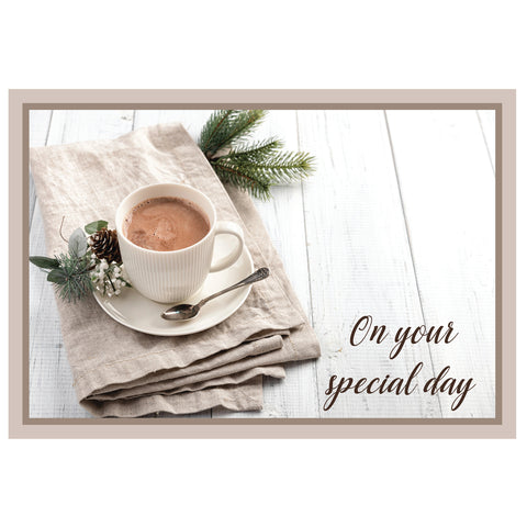 Birthday - Cup Of Kindness Boxed Cards FT22852