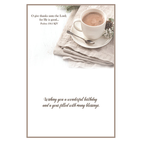 Birthday - Cup Of Kindness Boxed Cards FT22852