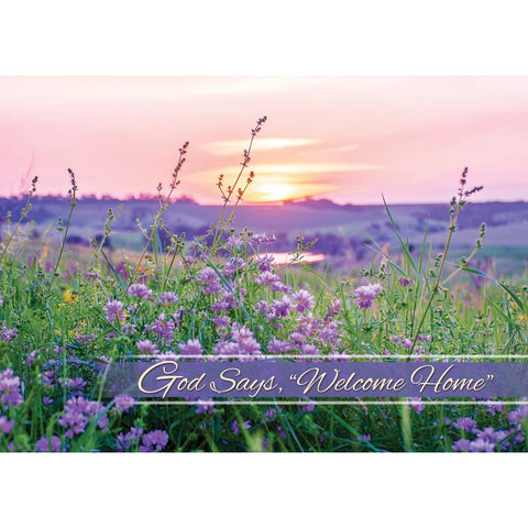 Christian Art Greetings Until We Meet Again sympathy card design 1