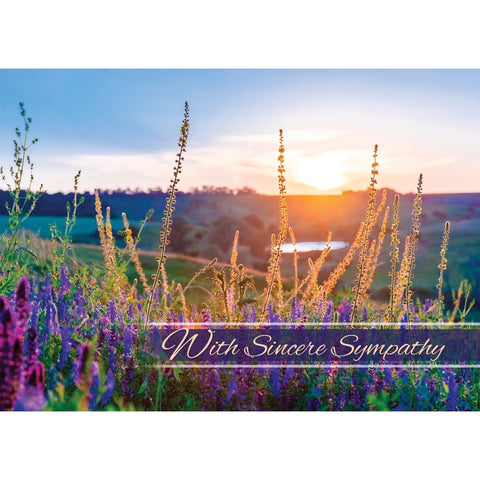 Christian Art Greetings Until We Meet Again sympathy card design 2