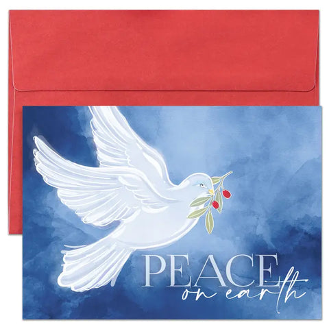 Glowing Dove Boxed Christmas Cards 992900