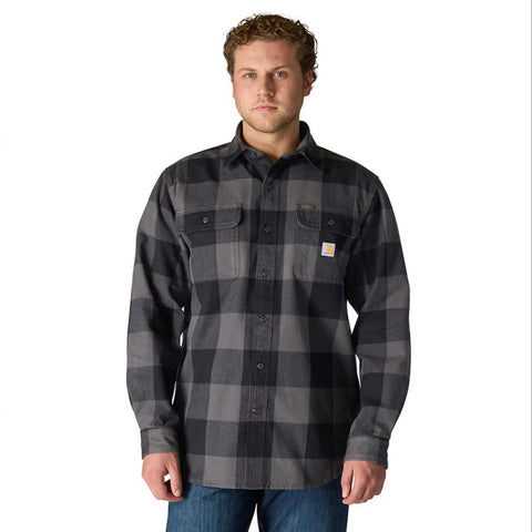 Men's Loose Fit Heavyweight Flannel Shirt 107013