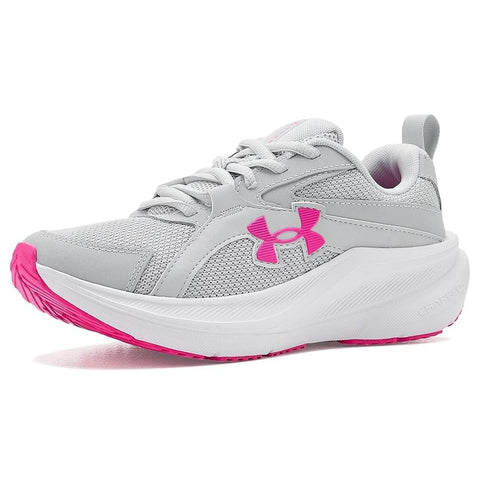 Girls' Assert 11 Charged+ Lace-up Running Shoes 6006914