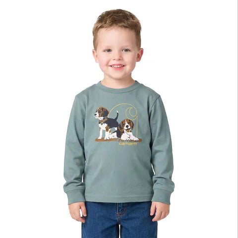 Toddler Boys' Long Sleeve Puppy T-Shirt CA6869