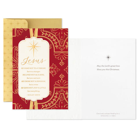 Jesus Gave Everything Boxed Christmas Cards 1DSH1013