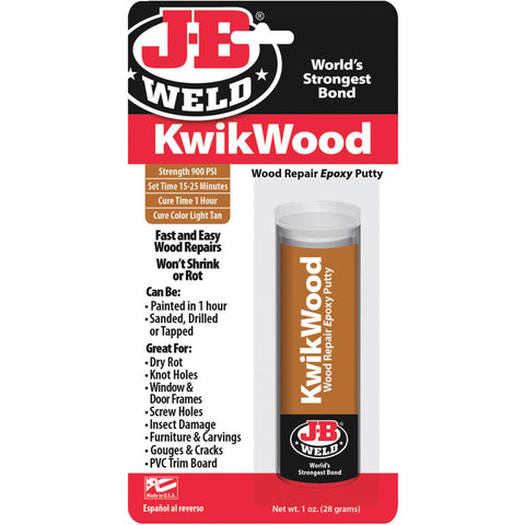 KwikWood Epoxy Putty 57g in White