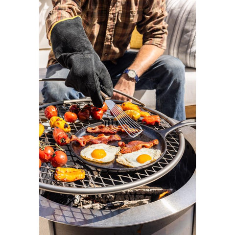 Cooking with Lodge Cast Iron 10.25-inch Round Griddle
