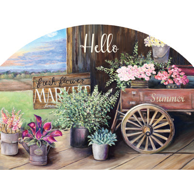 Spring & Summer Outdoor Plaque La Rhonda