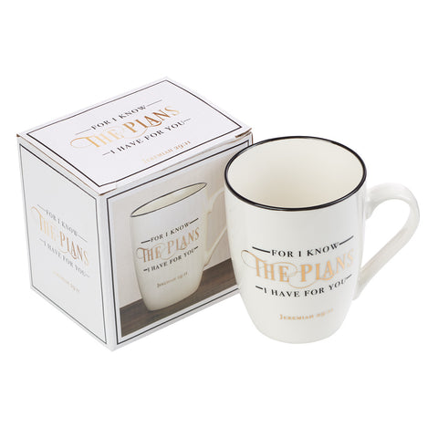 I Know the Plans Ceramic Coffee Mug MUG562