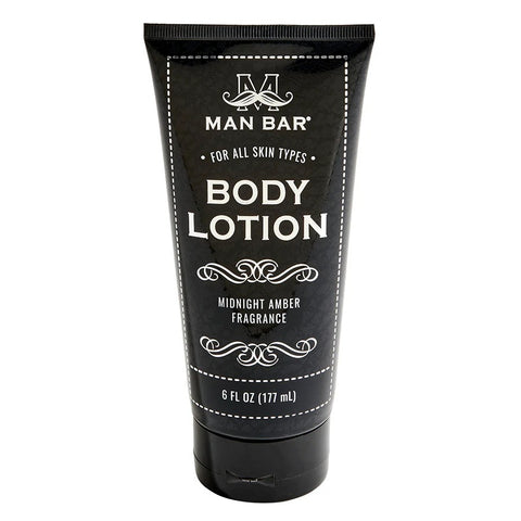 Man Bar Body Lotion midnight amber fragrance